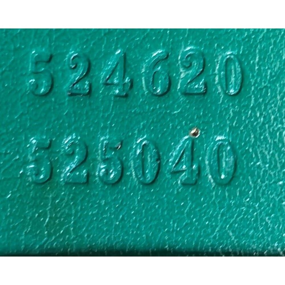 Gucci RE(BELLE) Shoulder Bag Leather Small Green - Picture 8 of 8